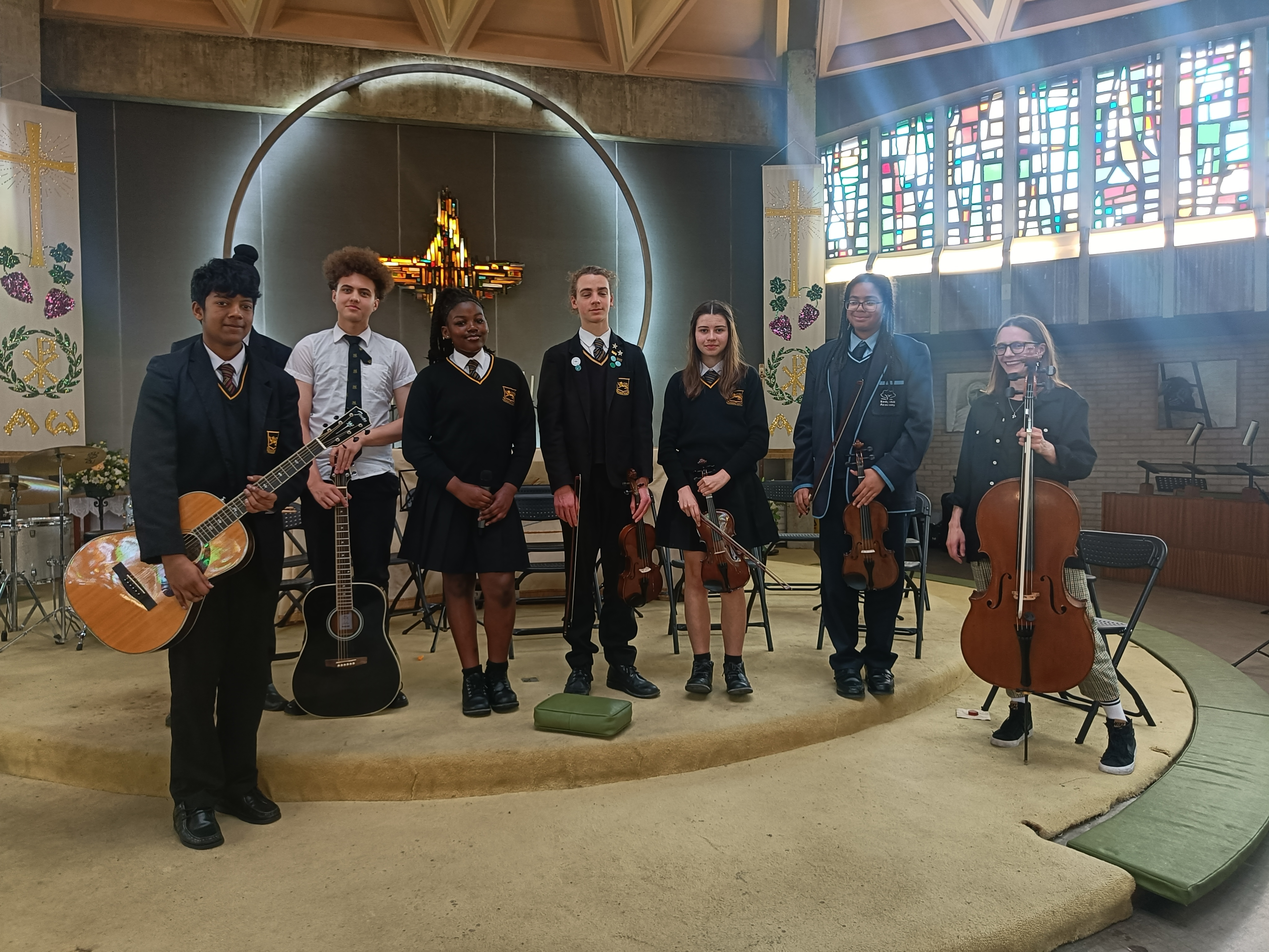 Sedgehill Academy Students Shine at Last Week's Concert at St. Laurence Church