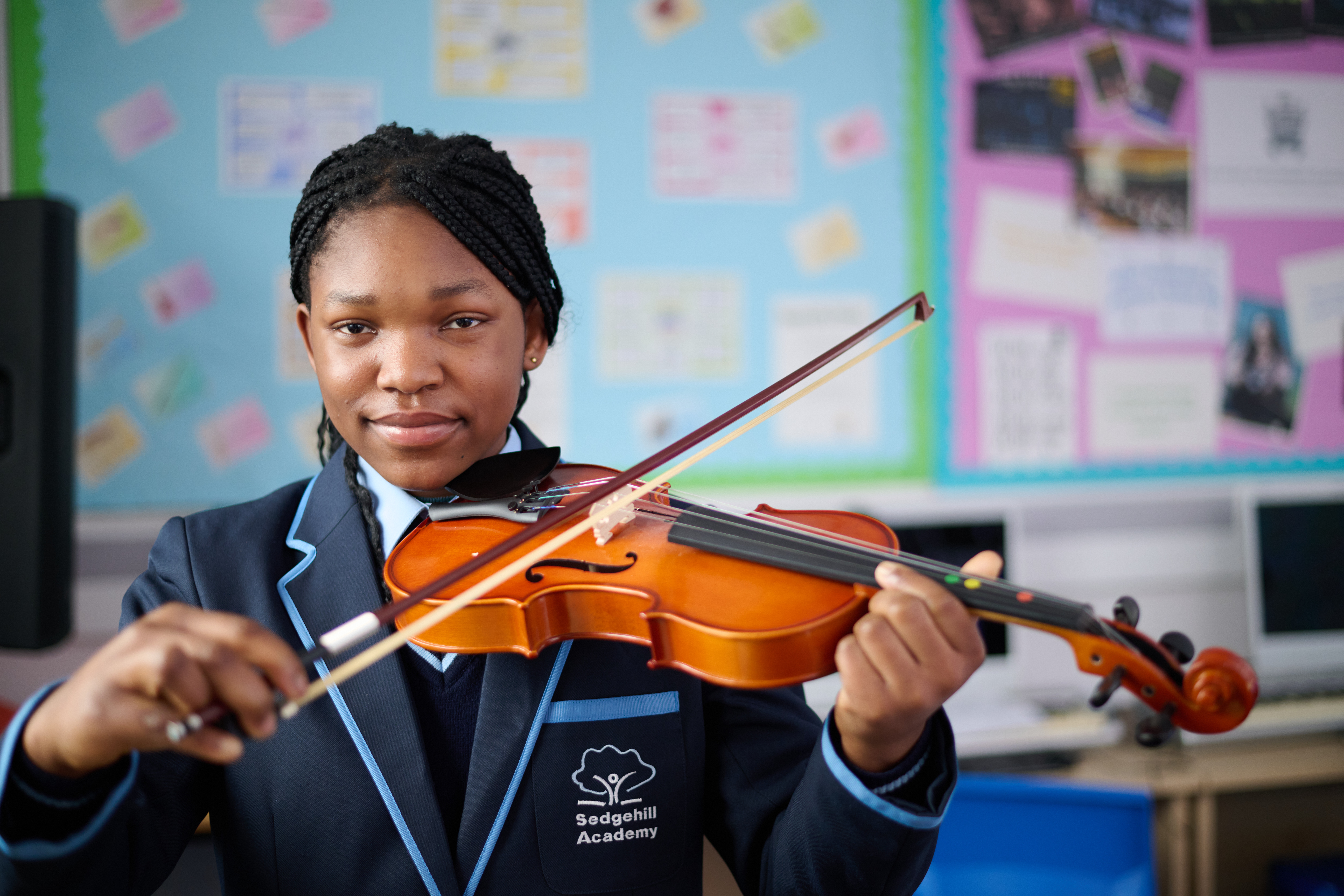 Every student gets free music lessons in Year 7 to 9